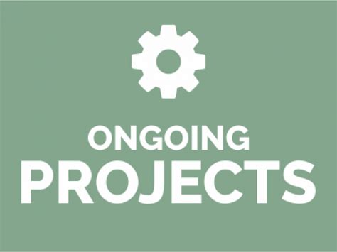 Ongoing Projects .